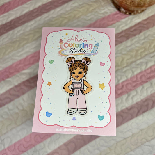 Violet Sticker