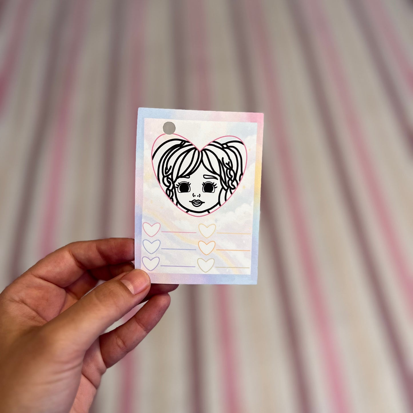 Individual Swatch Card – Choose Your Girl