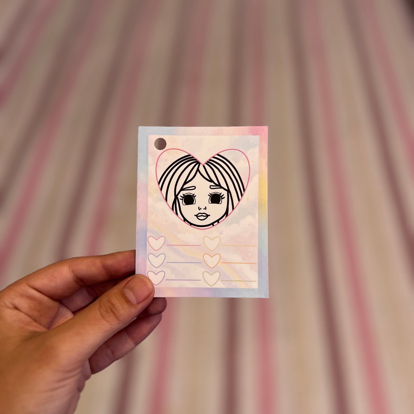 Individual Swatch Card – Choose Your Girl