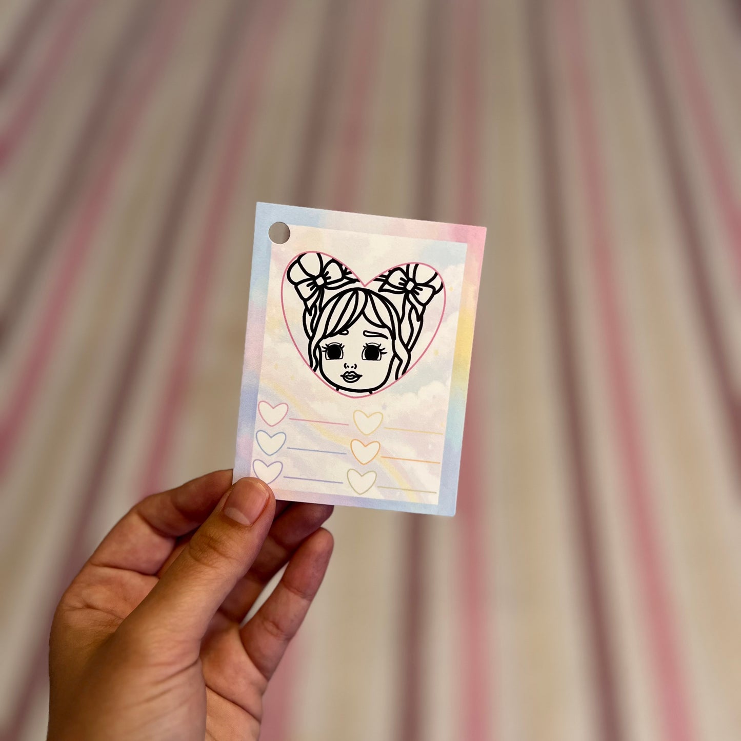 Individual Swatch Card – Choose Your Girl