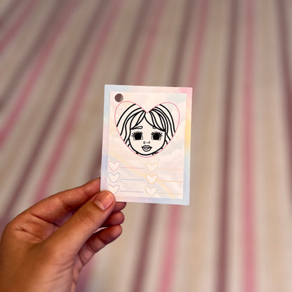 Individual Swatch Card – Choose Your Girl