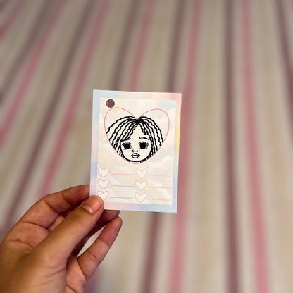 Individual Swatch Card – Choose Your Girl